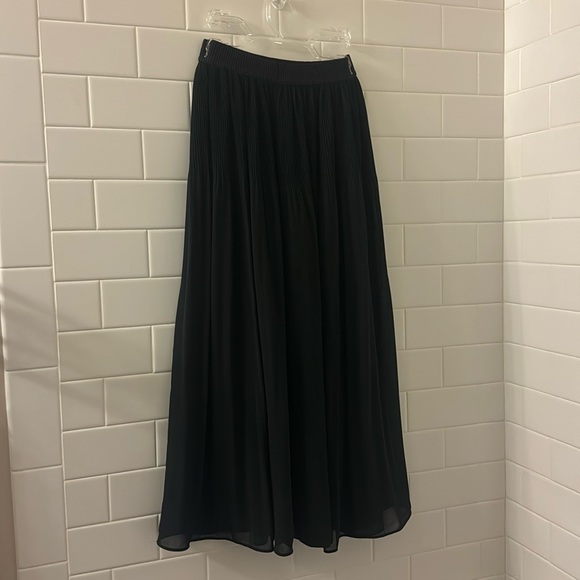 H&M Skirts Silk Midimaxi Skirt From Hm Comfy In Black Worn Once